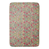 William Morris Roos Pink Yellow Bird Flora Badmat (Voorkant Verticaal)