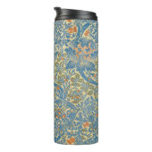 William Morris Roos & Thistle Floral Blue Thermosbeker (Geroteerd rechts)
