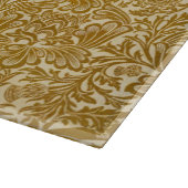 William Morris Roos & Thistle Floral Golden Snijplank (Hoek)