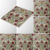 William Morris  Roos & vogelpatroon Tegeltje