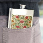 William Morris Roos & Vogels Chintz Rood Flacon (Voorbeeld)