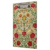 William Morris Roos & Vogels Chintz Rood Klembord (Links)