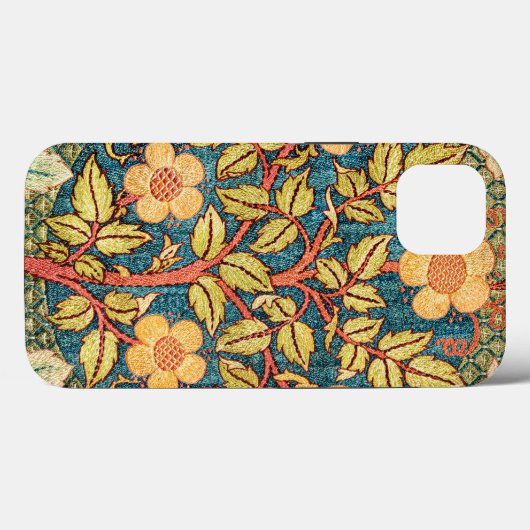 William Morris Roos Wreath Case-Mate iPhone Case (Achterkant (horizontaal))