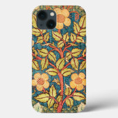 William Morris Roos Wreath Case-Mate iPhone Case (Achterkant)