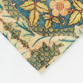 William Morris Roos Wreath Fleece Deken (Hoek)