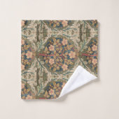 William Morris Roos Wreath  Flowering Roos Bad Handdoek (Wasdoekje)