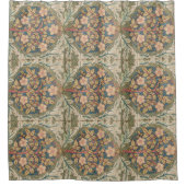 William Morris Roos Wreath  Flowering Roos Douchegordijn (Voorkant)