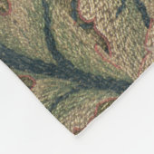 William Morris Roos Wreath Flowering Roos Fleece Deken (Hoek)