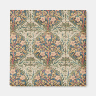 William Morris Roos Wreath Flowering Roos Magneet