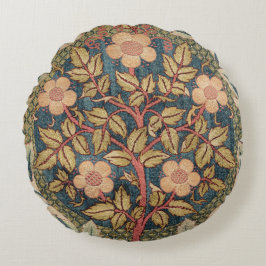 William Morris Roos Wreath  Flowering Roos Rond Kussen