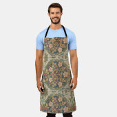 William Morris Roos Wreath Flowering Roos Schort (Gedragen)