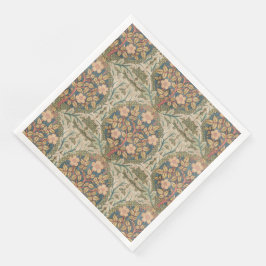 William Morris Roos Wreath  Flowering Roos Servet