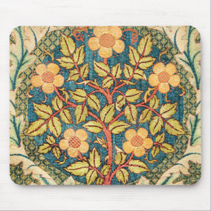 William Morris Roos Wreath Muismat