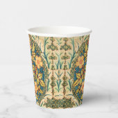 William Morris Roos Wreath Papieren Bekers (Rechts)