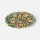 William Morris Roos Wreath Papieren Bordje (Gekanteld)