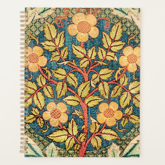 William Morris Roos Wreath Planner (Voorkant)