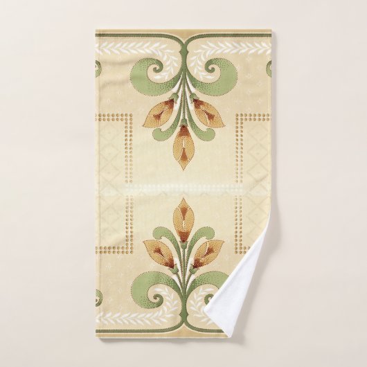 William Morris Row of Lilies Bad Handdoek (Handdoek)