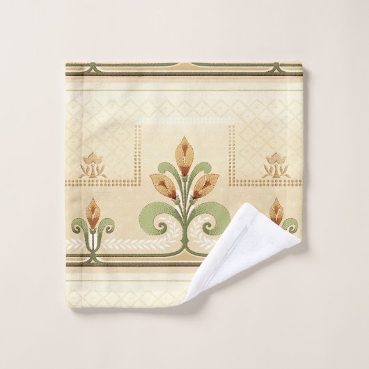 William Morris Row of Lilies Bad Handdoek (Wasdoekje)