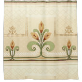 William Morris Row of Lilies Douchegordijn (Voorkant)