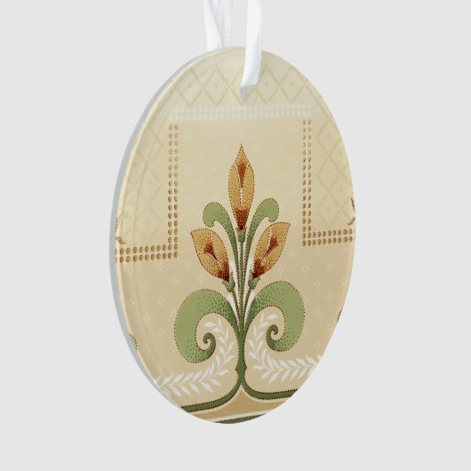 William Morris Row of Lilies Ornament (voorkant)