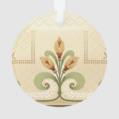 William Morris Row of Lilies Ornament (achterkant)