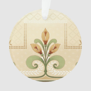 William Morris Row of Lilies Ornament