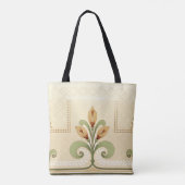 William Morris Row of Lilies Tote Bag (Achterkant)