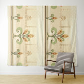 William Morris Row of Lilies Wandkleed (In Situ (horizontaal))
