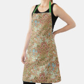 William Morris  roze blauw wit groen Schort (Insitu)