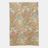 William Morris roze blauw wit groen Theedoek (Verticaal)