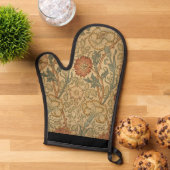 William Morris "Roze en Roos" handschoen & pottenh Ovenwant (Top down)