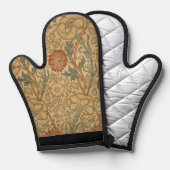 William Morris "Roze en Roos" handschoen & pottenh Ovenwant (Voorkant / Achterkant)