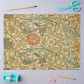 William Morris - roze en Roos Tissuepapier (Craft)