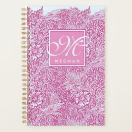 William Morris, Roze Marigold en Monogram Planner