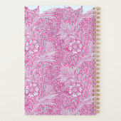 William Morris, Roze Marigold en Monogram Planner (Achterkant)