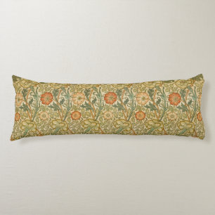 William Morris Roze Roos Bloemrand Kunst Lichaamskussen