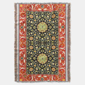 William Morris  Rug Floral Design Deken (Voorkant Verticaal)