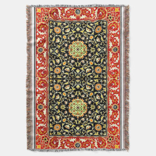 William Morris  Rug Floral Design Deken