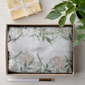 William Morris Sage Green Pattern Design  Tissuepapier (Geschenk)