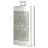 William Morris Saliegroen Tulp Patroon: Vintage Flacon (Links)