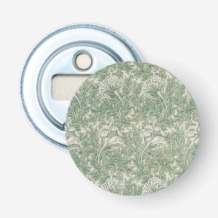 William Morris Saliegroene Tulp Patroon: Vintage Button Flesopener