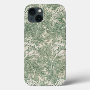 William Morris Saliegroene Tulp Patroon: Vintage Case-Mate iPhone Case