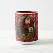 William * Morris Santa Claus Bourgondische thee Mok (Midden)