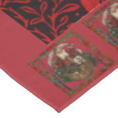 William * Morris Santa Claus Cranberry Rood Tafelkleed (Gekanteld)