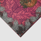 William * Morris Santa Spruce Rich Cherry Tissuepapier (Detail)