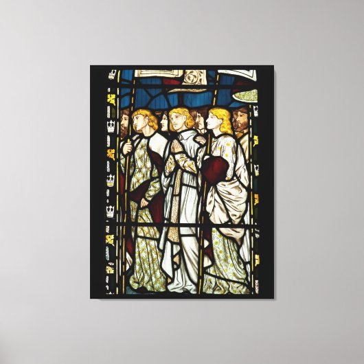 William Morris schilderij, All Saints Canvas Afdruk (Voorkant)