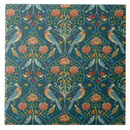 William Morris "Seasons by May" 1 Tegeltje