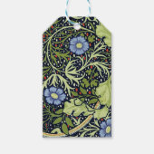 William Morris Seaweed Antiek Flower Cadeaulabel (Voorkant)
