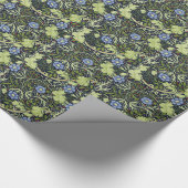 William Morris Seaweed Antiek Flower Cadeaupapier (Hoek)