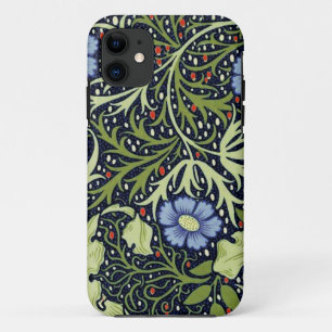 William Morris Seaweed Antiek Flower iPhone 11 Hoesje